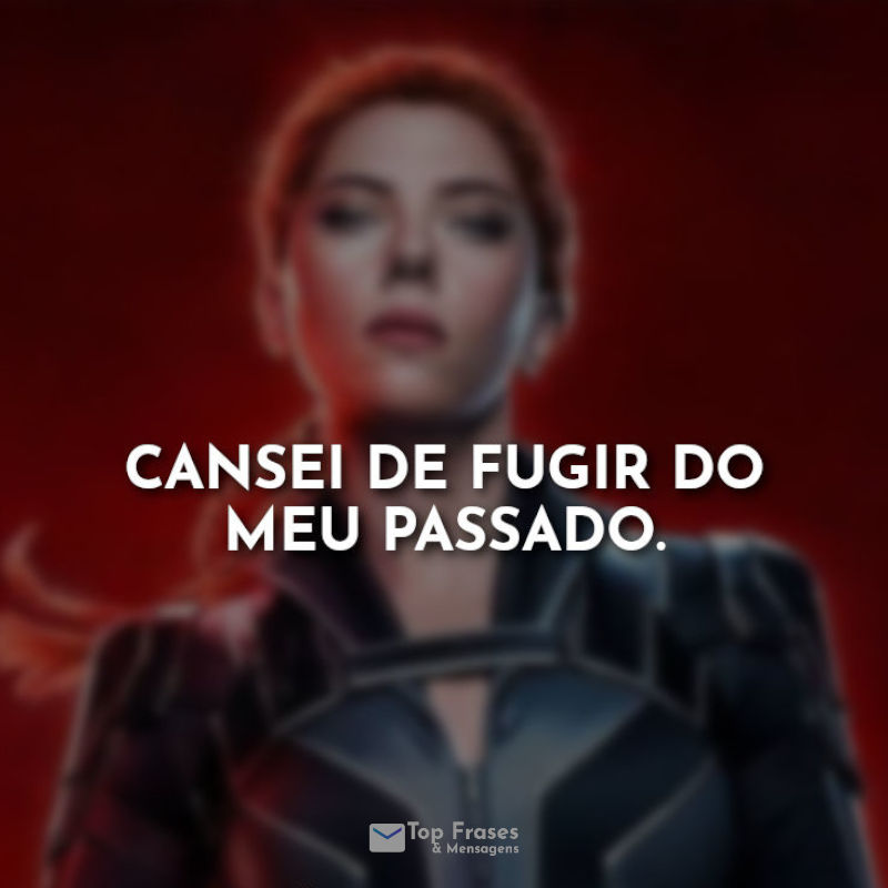 Frases da Viúva Negra.