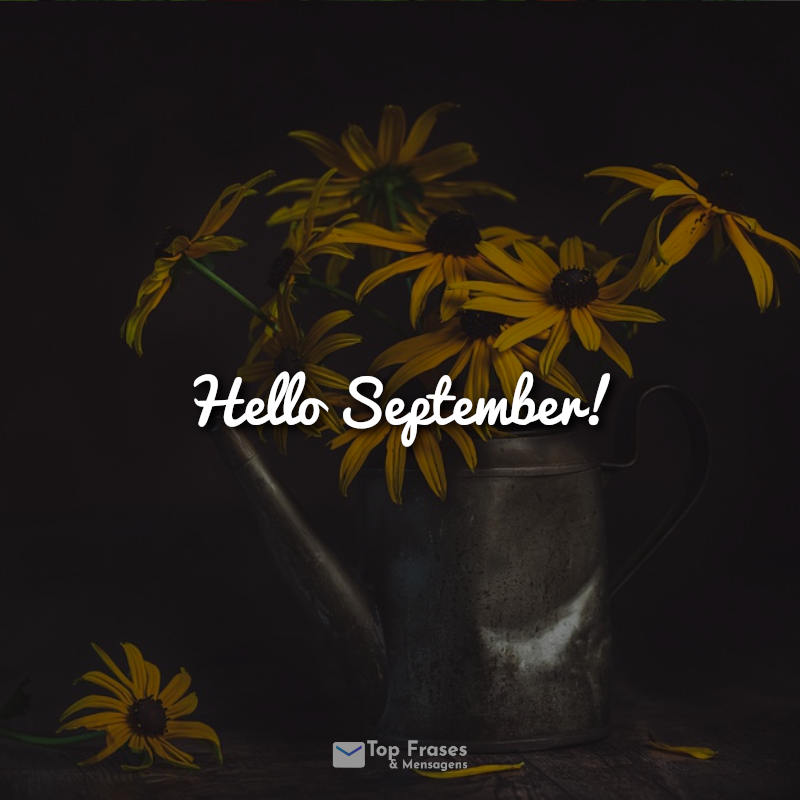 Hello September! Frases.