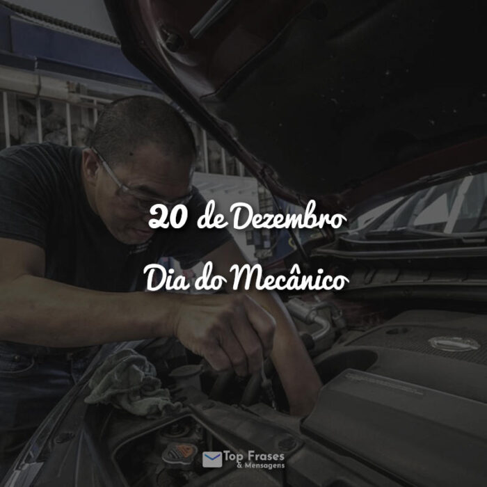 20 de Dezembro – Dia do Mecânico Frases.