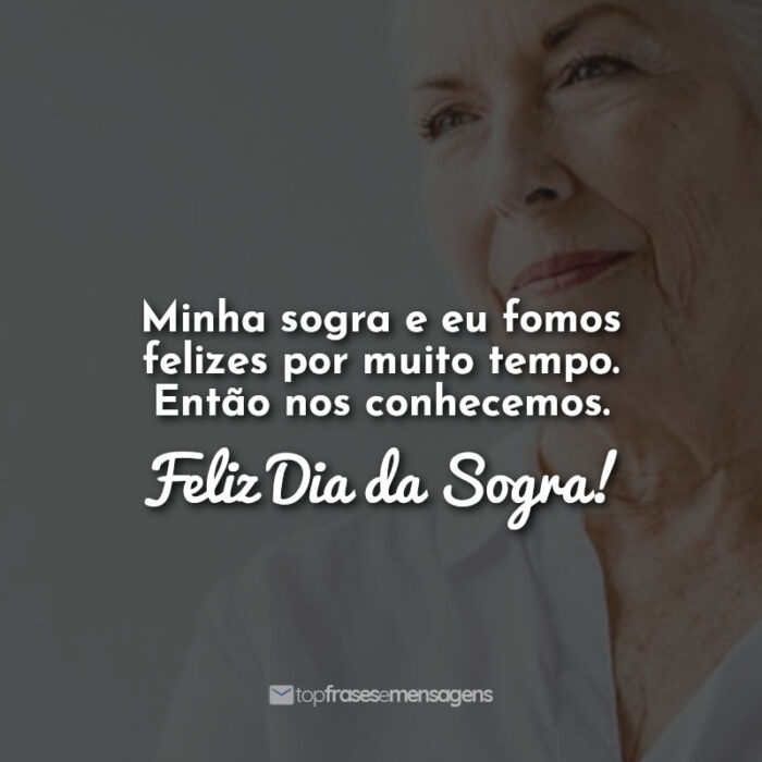 Minha sogra e eu fomos felizes por muito tempo. Então nos conhecemos. Feliz Dia da Sogra!