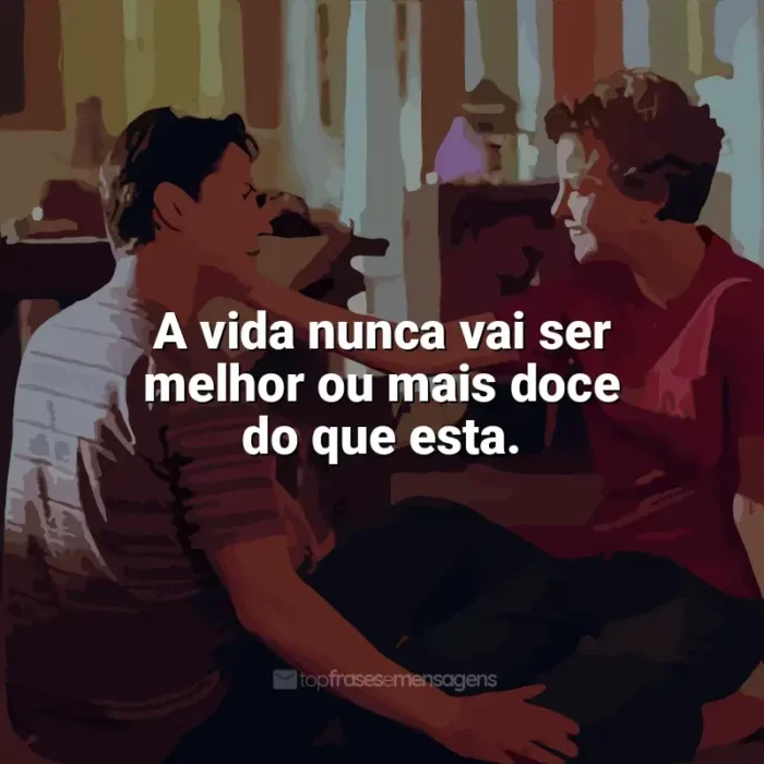 Doce Novembro frases do filme: A vida nunca vai ser melhor ou mais doce do que esta.