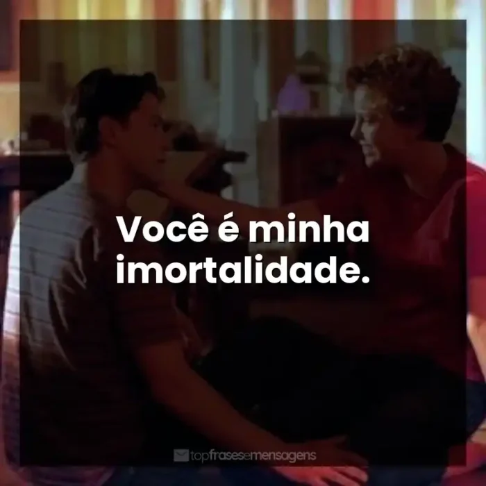 Doce Novembro frases do filme: Você é minha imortalidade.